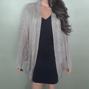 Oversized Cable Cocoon Sweater